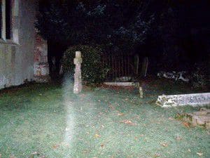 Photograph of one of the alleged ghosts which haunts Borley Rectory