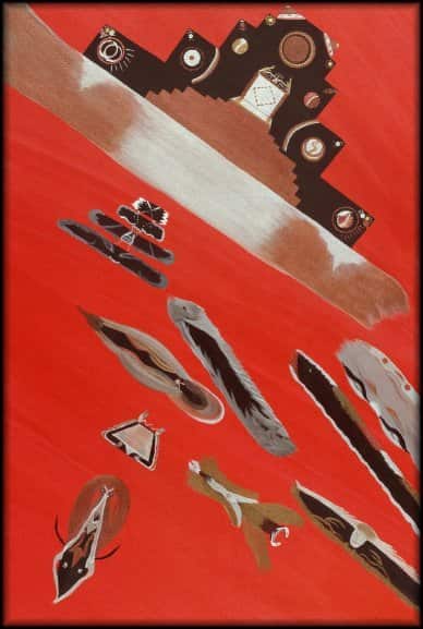 Lost Civilization Returns by JoAn Greinert, Metaphysical Artist, Nevada USA